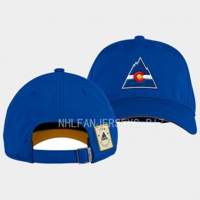 Colorado Avalanche Team Classics Slouch Adjustable Hat Blue