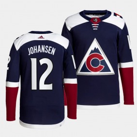 Ryan Johansen #12 Colorado Avalanche Alternate Navy Jersey Authentic Pro